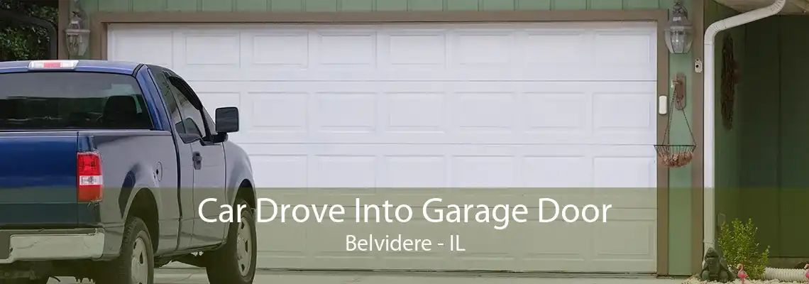 Car Drove Into Garage Door Belvidere - IL