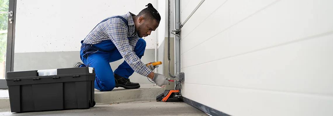 Garage Door Track Repair in Belvidere, IL